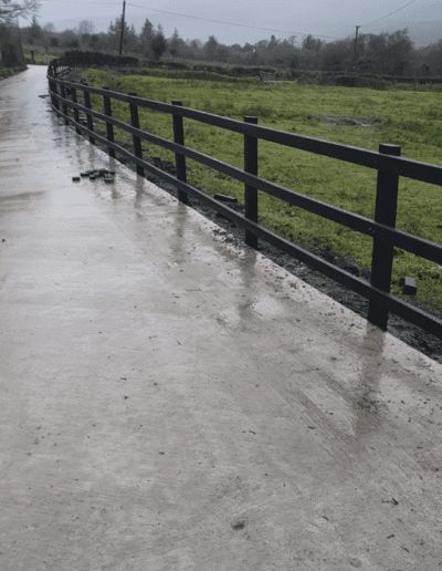 Plastic Fence Wet Field Next Generation Plastics NGP