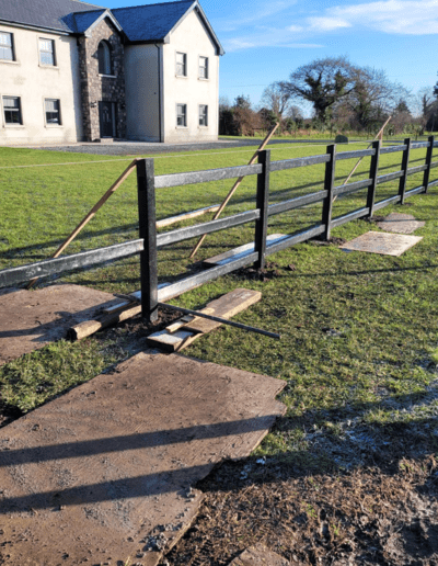 easy installation plastic fencing made in Ireland NGP Next Generation Plastics