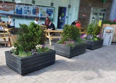 NGP Plastic Planters Flowers LS