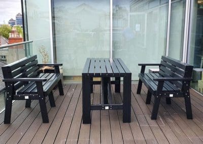 Table and Benches NGP Next Generation Plastics